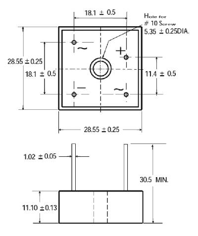 KBPC10005W...KBPC1010W 